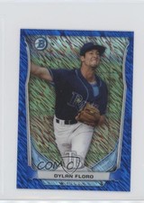 2014 Bowman Scout Top 5 Prospects Mini Chrome Refractors Blue Dylan Floro 2u3