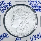 1878 S MORGAN SILVER DOLLAR AUTHENTIC HI GRADE U.S. MINT COIN FREE SHIPPING 6344