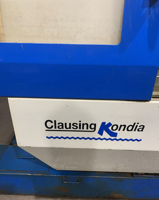 Clausing Kondia S-600 CNC Machining Center Milling CAT 40 230V 2001