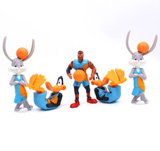 Space Jam New Legacy McDonald  s Happy Meal Toys Lot of 5 Bugs Bunny Daffy LeBron