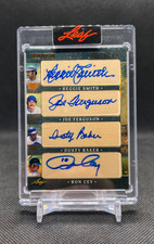 2025 Leaf Seasons in the Sun Franchise 4 Smith Ferguson Baker Ron Cey Auto 10/10