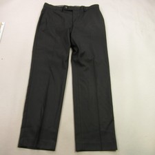 Polo Ralph Lauren Pants Mens 34 Chino Pockets Straight Fit Black Casual