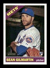 2015 Topps Heritage Mets 600 Sean Gilmartin BXCP51