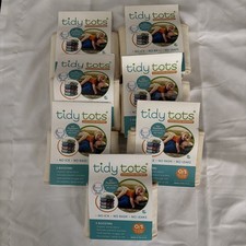 Tidy Tots Organic Hemp Boosters, 2 Pack, O/S Cloth Diaper Inserts LOT of 7