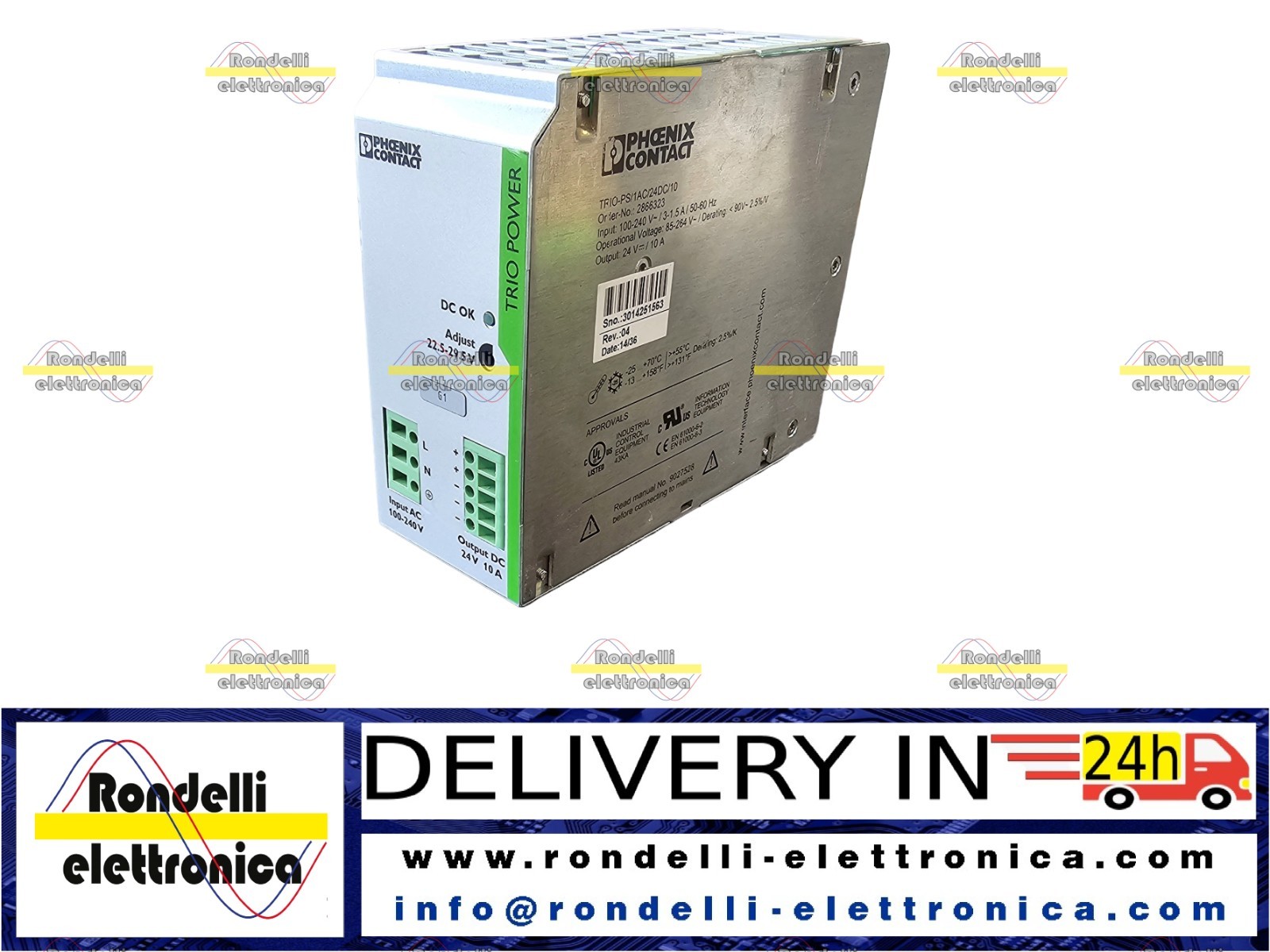 PHOENIX CONTACT 2866323 -DHL EXPRESS 1 DAY DELIVERY-
