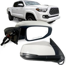 Right Passenger side Mirror Fits 2016-2022 Toyota Tacoma With Power Glass, Heate