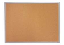 Quartet QRT2303 Bulletin Board 2ft x 3ft Cork Surface Silver Frame