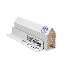 2 X 2 X 12 Cardboard Edge Protector Pack of 20 - Corner Protectors for Ship