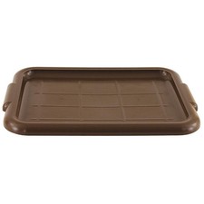 CRESTWARE BTLIDBR Bus Tub Lid,20 1/2 in L,Brown 19YU61