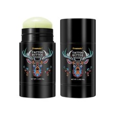 Tattoo Aftercare Balm 1.4 Ounce Organic Roll-On Moisturizer New Old Tattoos