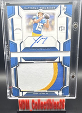2024 Panini National Treasures Ladd McConkey Rookie Patch Auto RPA /99 Chargers
