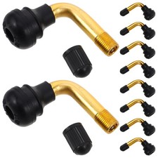 10pcs Tubeless Tire Valves Stem Angled for Car Motorcycle RV Truck