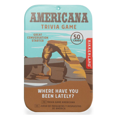 Kikkerland Americana Trivia Game