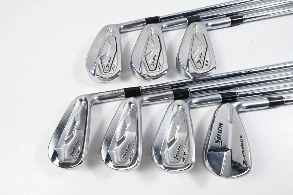 Srixon ZX7 & ZX5 MK II 2023 / Z-Forged II 2023 Combo Irons / 4-PW / X-Flex - Image 2 of 4