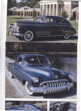 1934 -1940-1947-1950-1955-1958 Buick Special 16 Pg Review