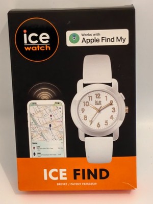 ICE-WATCH - Ice find White Gold -Appel Find my- Weiße Damen/Mädchen Armbanduhr
