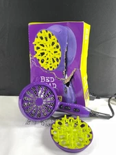 BedHead TIGI Curls In Check BH420 Purple 1875W Electric Ionic Diffuser Dryer