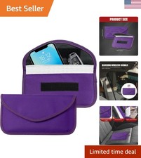 2PCS Faraday Bags for Car Key and Cell Phone, Signal Blocking Bag, Faraday Ke...