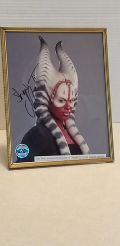 Star Wars Shaak Ti Orli Shoshan Autographed 8 X 10 Framed Photo A1