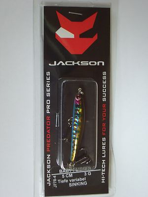 Kunstköder Jackson Predator Baby Flizzer Baby Trout, 5 cm, 3 g