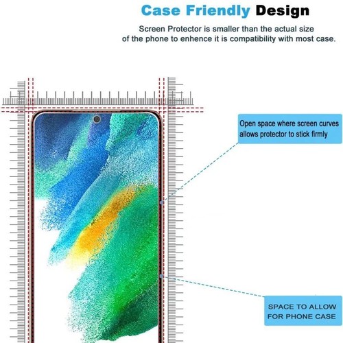 For Samsung Galaxy S23 FE Gorilla Tempered Glass Screen Guard TOUGH Protector - 第 8/12 張圖片