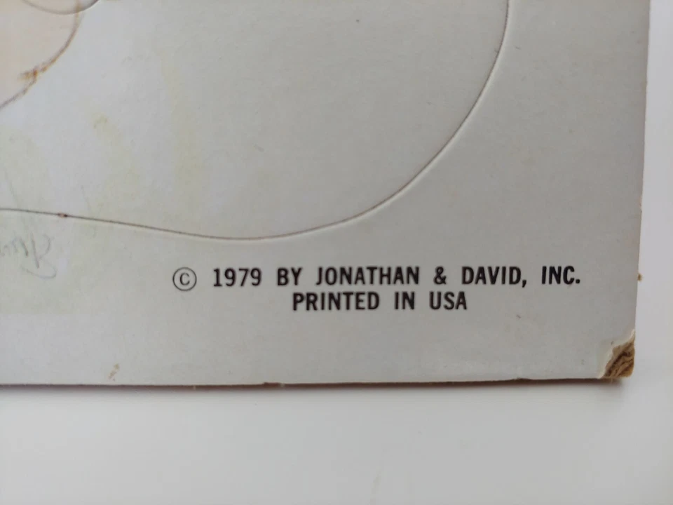 Vintage 1979 Precious Moments Make A Joyful Noise! Frame Tray Puzzle 5096-0 125 - Image 3 of 4