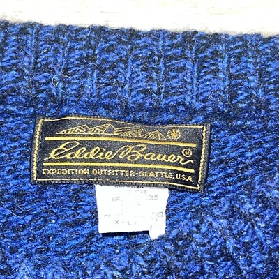トップス Eddie Bauer Wool Sweater MADE IN USA 80s Wool eddie bauer sweater Made in usa🇺🇸 XL – Vintage Sponsor