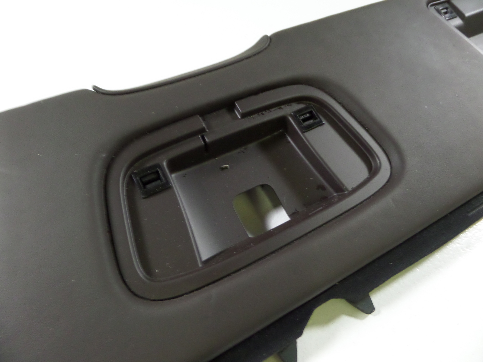06-13 Bentley Continental Flying Spur Rear Deck Parcel Shelf BURNT OAK Leather 