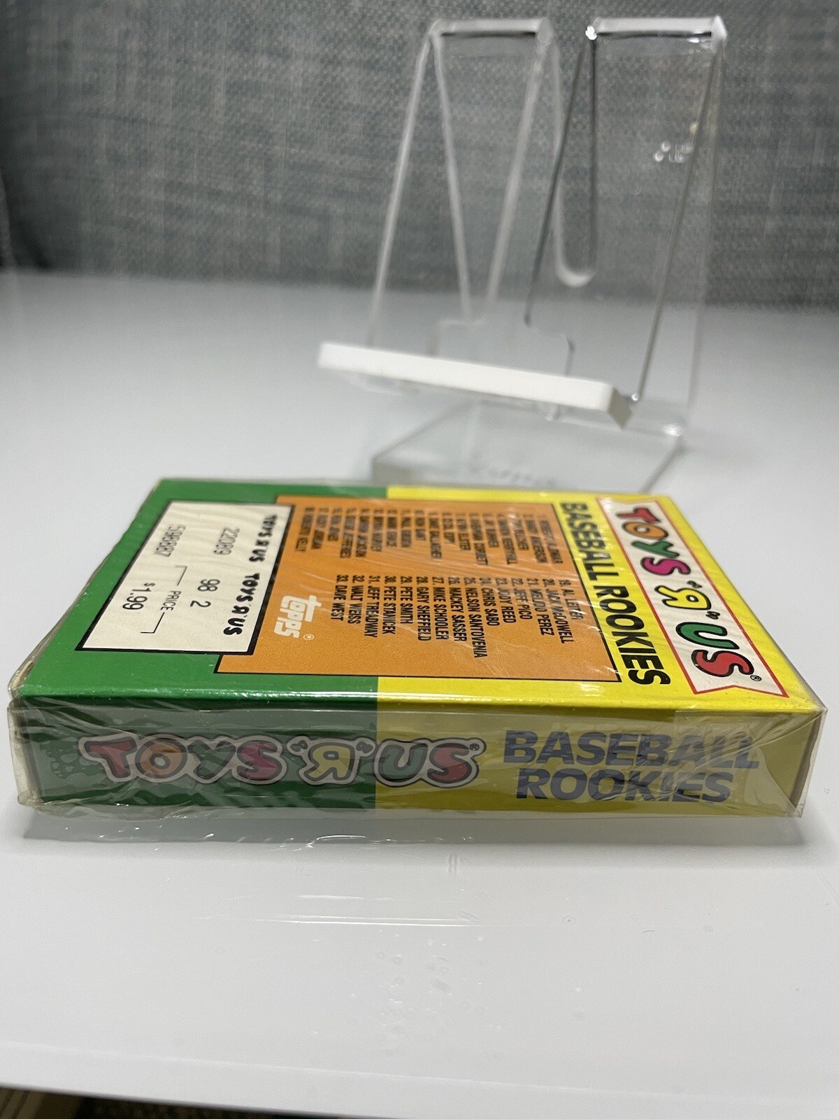 1989 Topps Toys R Us Baseball Rookies Sealed Complete Set 33 Cards New