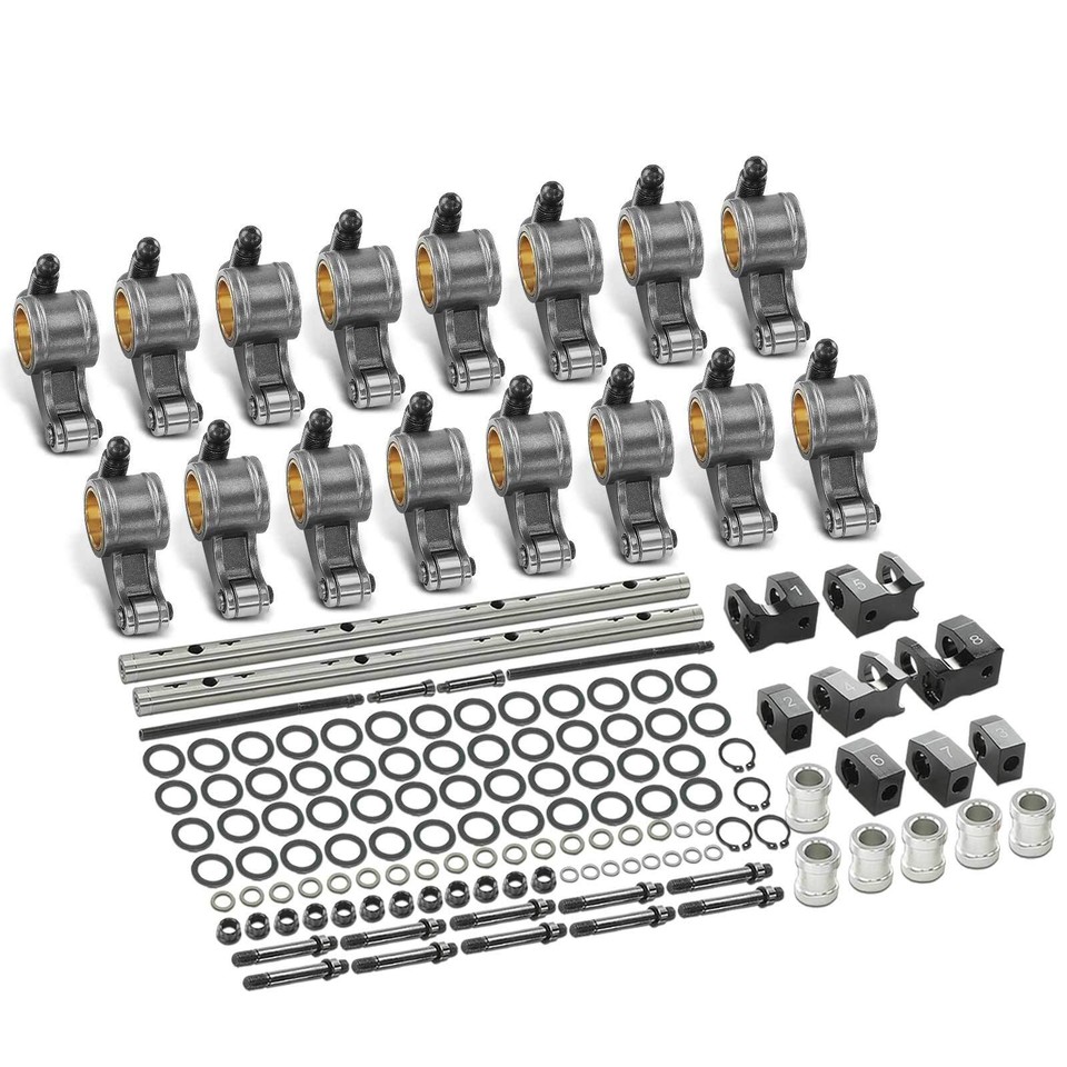 17 4PH Stainless Steel Shaft Mount Rocker Arms For Ford 352 428 FE 1 75 17-4ph-stainless-steel-shaft-mount-rocker-arms-for-ford-352-428-fe-1-75
