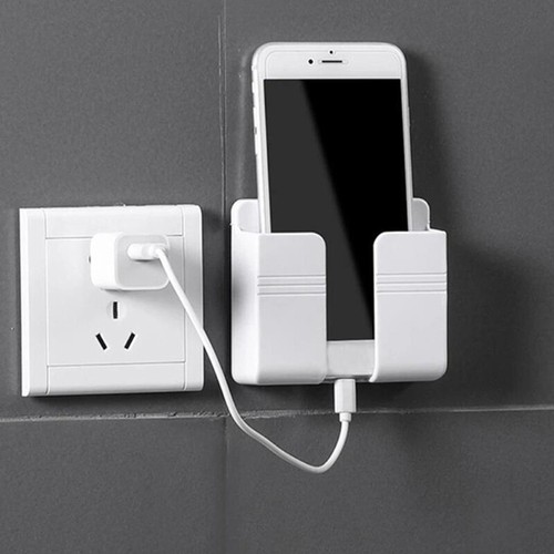Phone Charging Holder Bracket Wall Mount Stand Adhesive Bedside Phone Chargin_Y2 - Zdjęcie 9 z 13