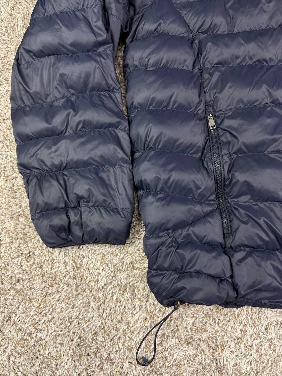 Polo Ralph Lauren piumino nylon puffer jacket blu navy rosso pony uomo taglia 3XLT