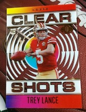 TREY LANCE 2021 Panini Illusions CLEAR SHOTS #CS-18 SAN FRANCISCO 49ERS
