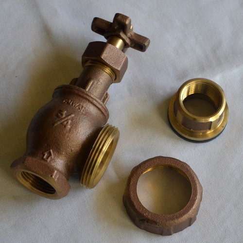 Copper Valve 3/4" "L" new as pictures Made in Taiwan - Picture 9 of 9