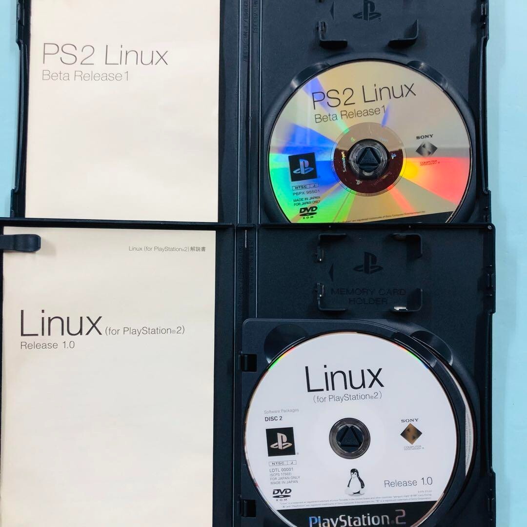 PS2 Linux For Playstation2 Release 1.0 Japan tested | eBay