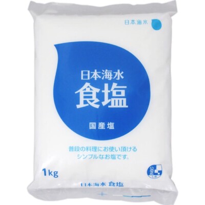 Japanese Seto Inland Sea Salt 1Kg Shio Umami Dry 日本海水瀬戸内海