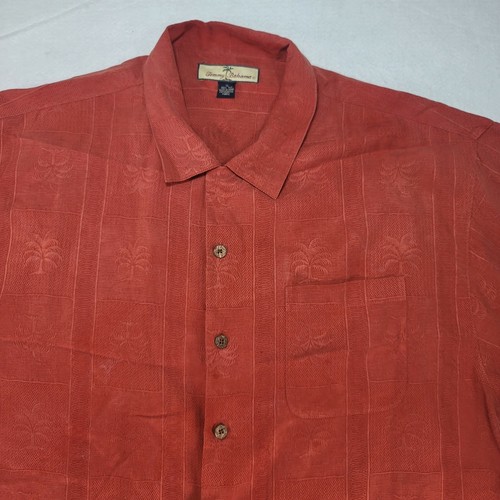orange tommy bahama shirt
