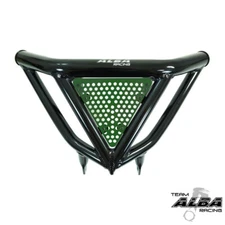 LTR 450  Intimidator Front Bumper Green and Black Screens Alba Racing 195 N3 BD
