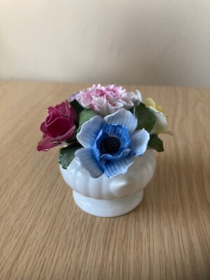 Aynsley Flower of the Month September Mixed Flowers Bone China