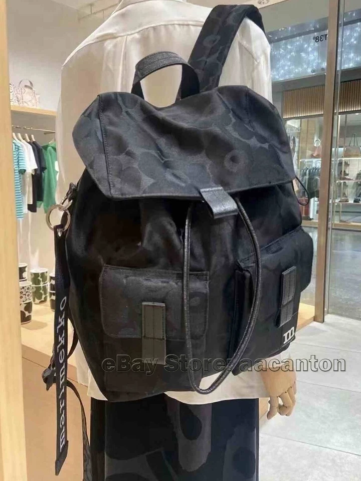 Mochila de viaje impermeable de nailon Marimekko 24ss mochila escolar cartera bolsas para hombros Foto 2 de 4