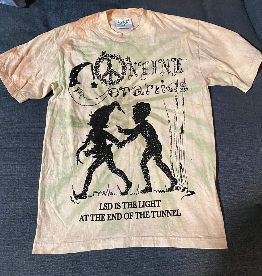 Online Ceramics LSD Light at the End of the Tunnel Tie Dye Tee Size S-image