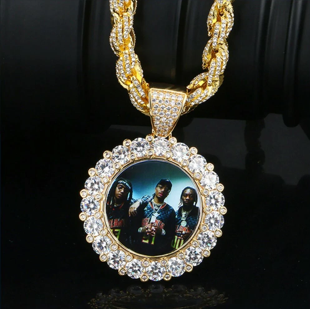 Custom shop medallion necklace