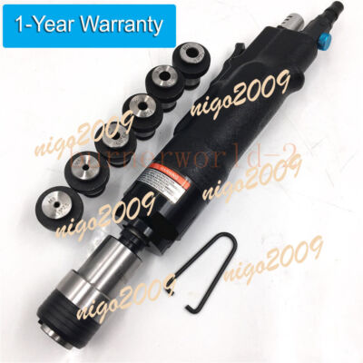 Pneumatic Tapping Machine 400rpm Air Drill Tapper Tool + 6pc Chucks (M3-12)/M #A