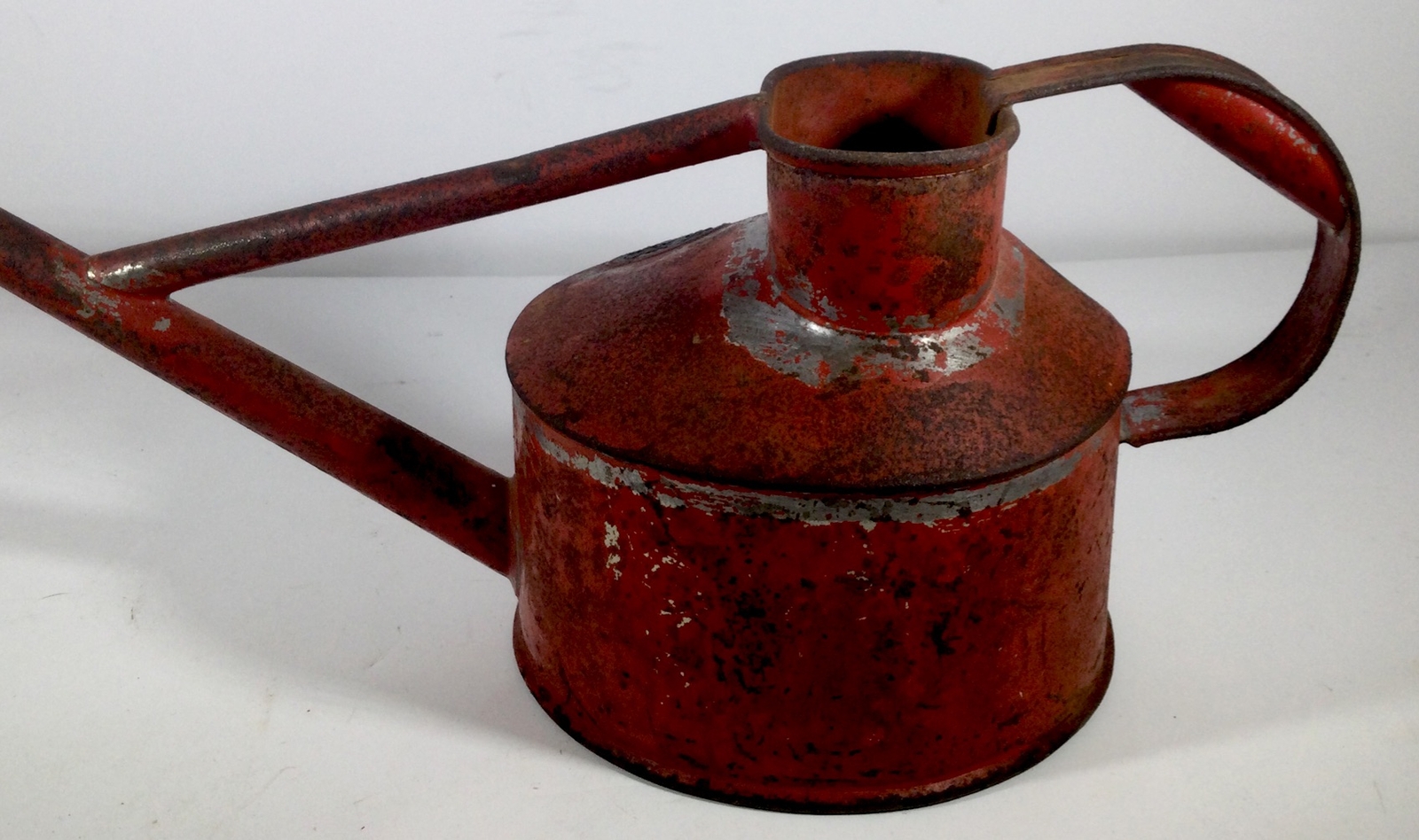 VINTAGE SMALL RED HAWS Watering Can Made in England WATER TIGHT eBay