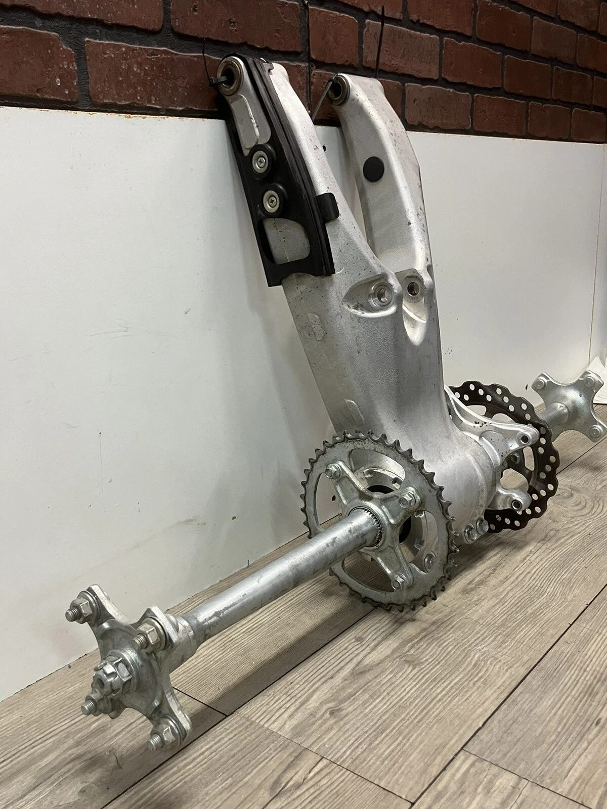 2008-2014 KAWASAKI KFX 450 COMPLETE REAR AXLES & SWINGARM
