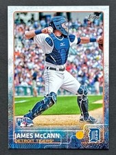 2015 Topps #12 James McCann Detroit Tigers Rookie Card RC