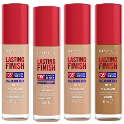 Rimmel langlebige Oberfläche 35 Stunden Hydratationssteigerung Foundation mit Hyaluronsäure