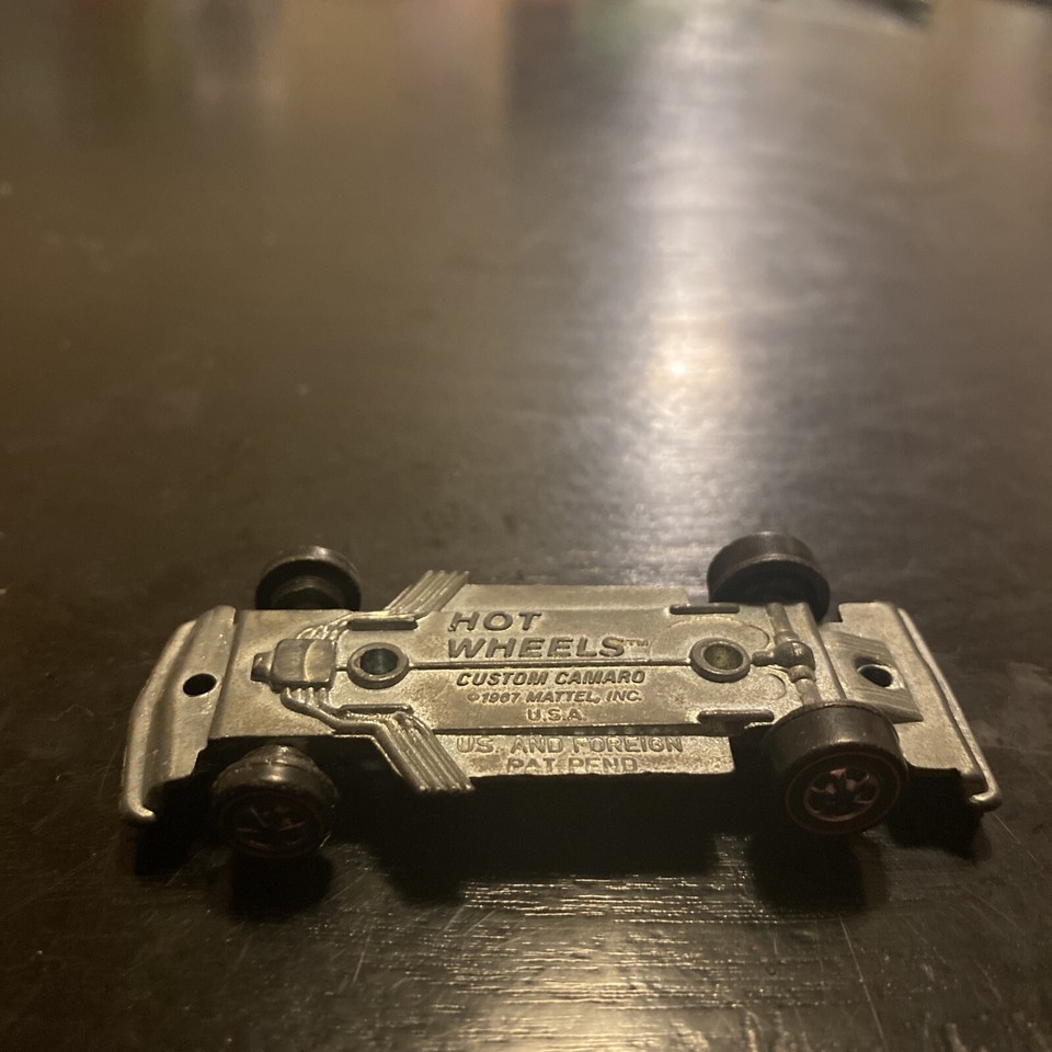 Hot Wheels Redline Custom Camaro Painted Tabbed Base Only USA Part