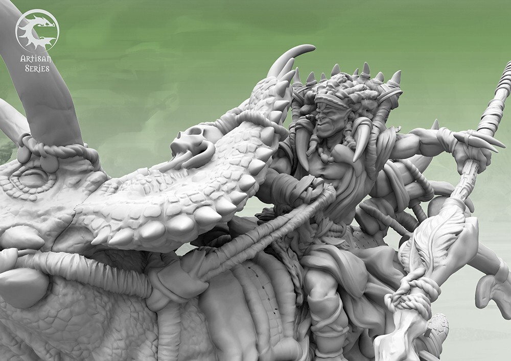 Thumbnail - Thunder Chieftain Artisan Series Wadrhun Conquest Para-bellum Fantasy