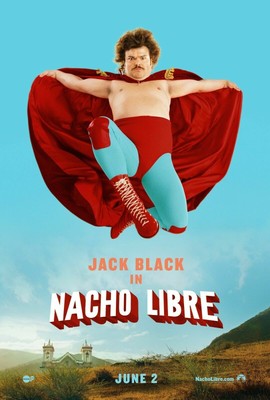 347728 Nacho Libre Movie Jack Black Glossy Poster De Ebay